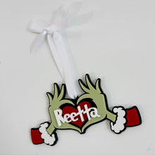 Load image into Gallery viewer, Grinch Christmas Ornament