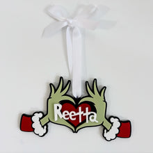 Load image into Gallery viewer, Grinch Christmas Ornament