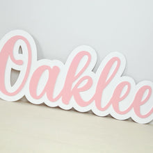 Load image into Gallery viewer, Acrylic Name Plaque Double Layered