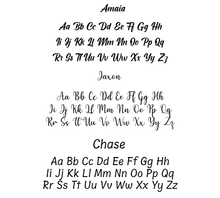 Load image into Gallery viewer, Double Layered Name Keychain