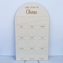 Load image into Gallery viewer, First Year Of Arch Photo Board