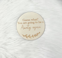 Load image into Gallery viewer, Single Plaque Announcement - Plywood