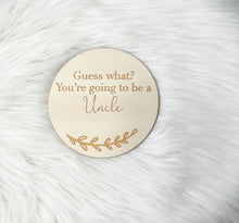 Load image into Gallery viewer, Single Plaque Announcement - Plywood