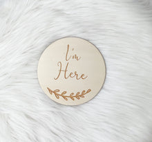 Load image into Gallery viewer, Single Plaque Announcement - Plywood