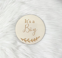 Load image into Gallery viewer, Single Plaque Announcement - Plywood