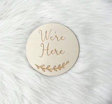 Load image into Gallery viewer, Single Plaque Announcement - Plywood