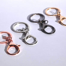 Load image into Gallery viewer, Acrylic Initial Key Ring