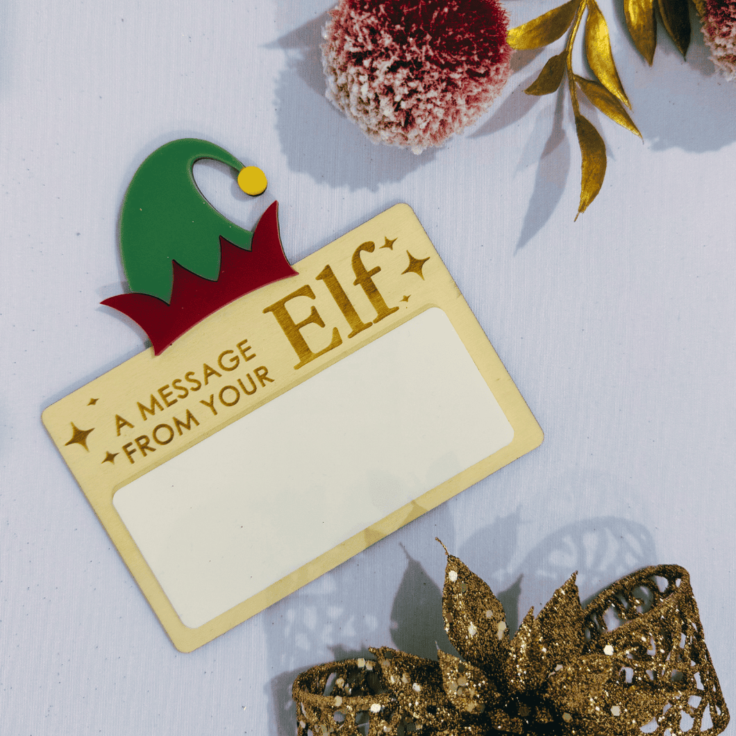 Elf Reusable Message Board