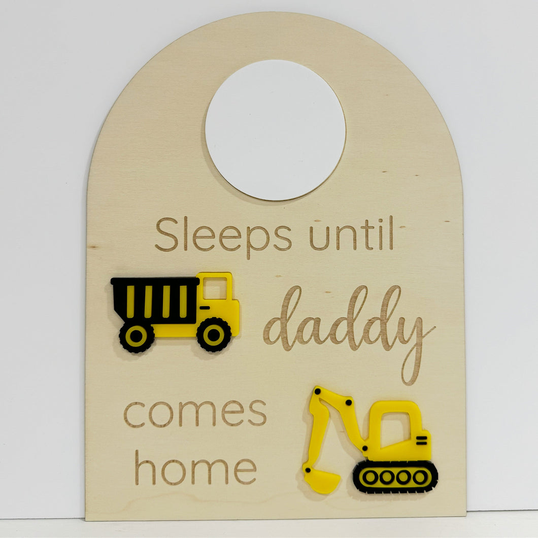 FIFO Dad Countdown Board