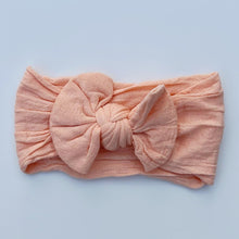 Load image into Gallery viewer, Top Knot Nylon Baby Bow
