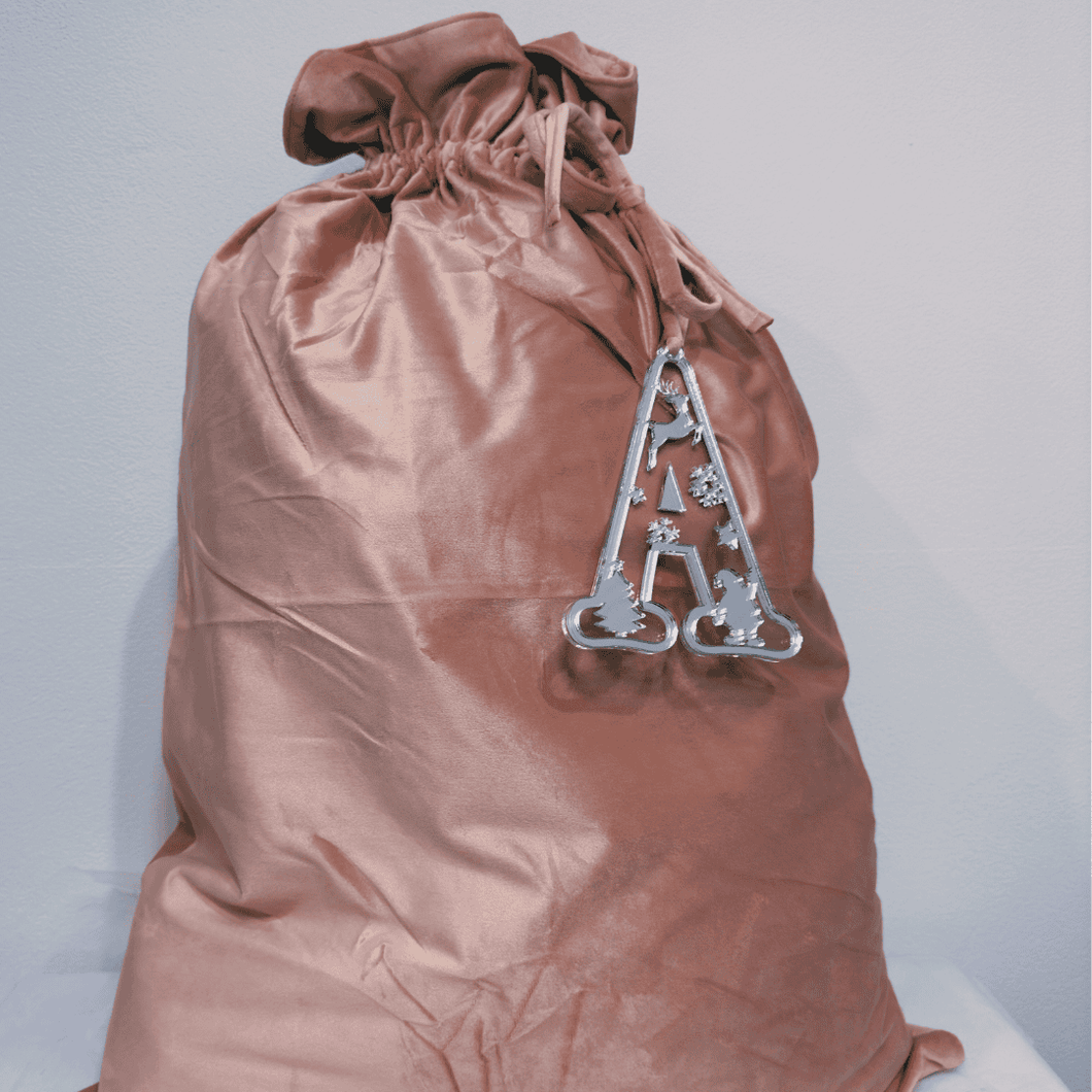 Santa Sack With Letter Tag