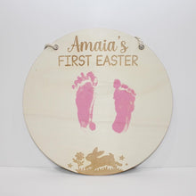 Load image into Gallery viewer, My First Christmas Hand/Foot Print Plaque
